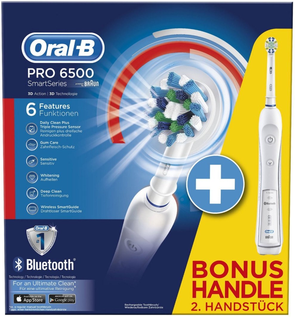 Oral-B Smart Series 6500 Electric Rechargeable Toothbrush Box